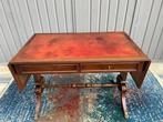 Bureau - hard hout - Bureau met vleugels, Antiquités & Art