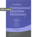 The international maritime dictionary Part 2 English German, Boeken, Verzenden, Zo goed als nieuw, P.C. van Kluijven