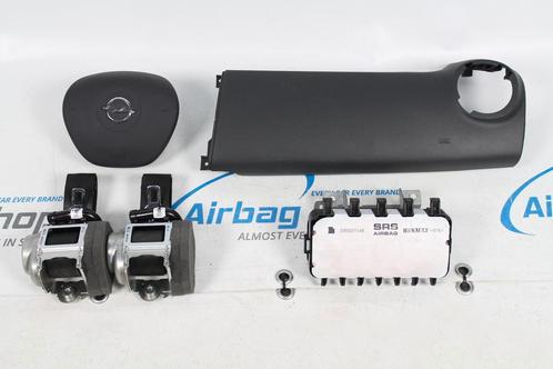 AIRBAG SET – PANEEL ZWART OPEL VIVARO (2014-2019), Auto-onderdelen, Dashboard en Schakelaars, Gebruikt, Opel