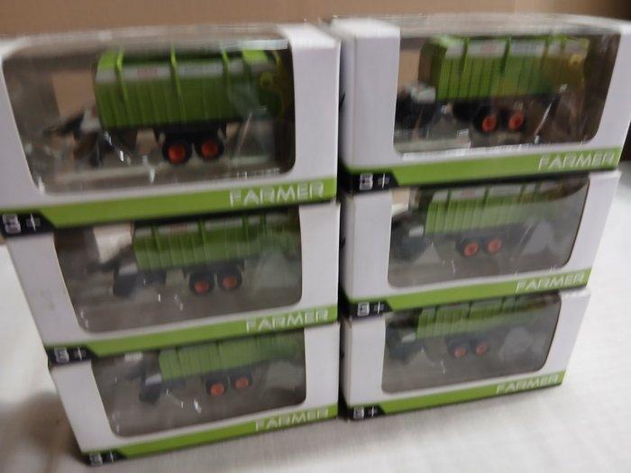 Norev 1:64 - Modelauto (6) - Remorque agricole Claas -, Hobby en Vrije tijd, Modelauto's | 1:5 tot 1:12