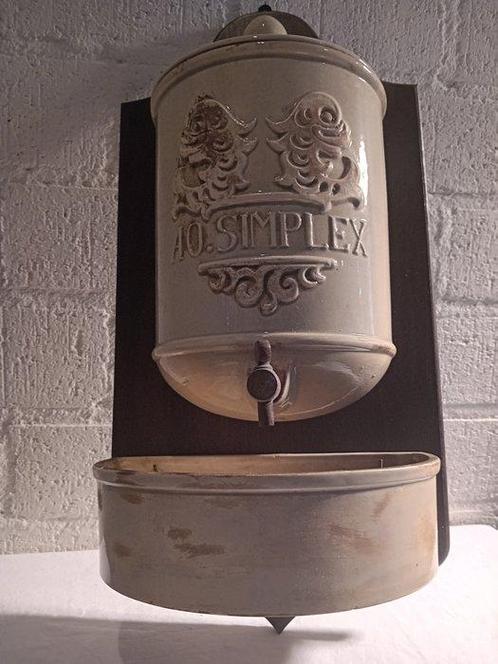 Fontaine - onbekend - 1920-1930 - Wandfontein AO Simplex, Antiek en Kunst, Curiosa en Brocante