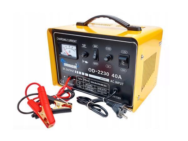 Veiling - Krachtige Auto Acculader met Startfunctie 12/24V ?, Auto-onderdelen, Accu's en Toebehoren, Nieuw