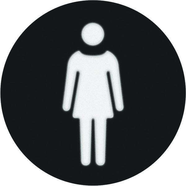 Hager Berker Folie Rond Met Vrouwelijk Symbool Voor LED Lamp, Doe-het-zelf en Bouw, Elektriciteit en Kabels, Verzenden