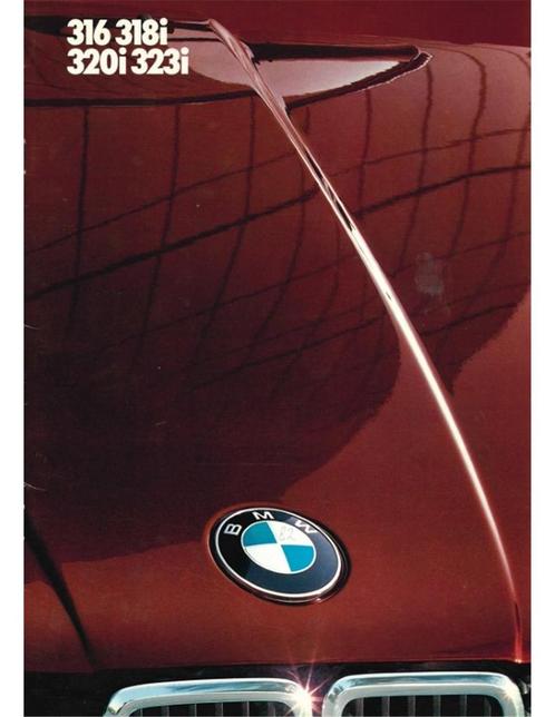 1982 BMW 3 SERIE BROCHURE NEDERLANDS, Boeken, Auto's | Folders en Tijdschriften, Ophalen of Verzenden