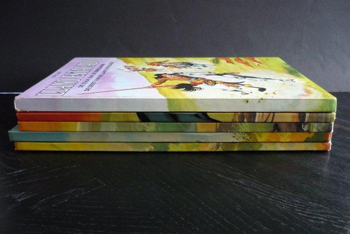 Winnetou en Old Shatterhand 1 t/m 5 - Complete reeks HC - 5, Boeken, Stripverhalen