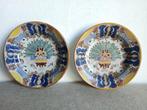 Potterie Oud Delft - Assiette murale (2) - Faïence -