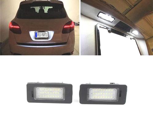ÉCLAIRAGE DE PLAQUE D´IMMATRICULATION LED POUR PORSCHE CAYEN, Auto-onderdelen, Verlichting, Verzenden