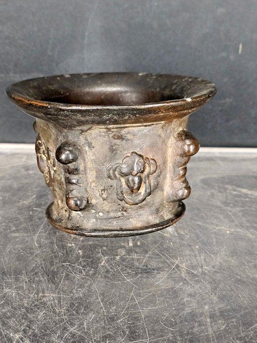 Vijzel - Brons - Mortier apotheker, Antiek en Kunst, Antiek | Overige Antiek