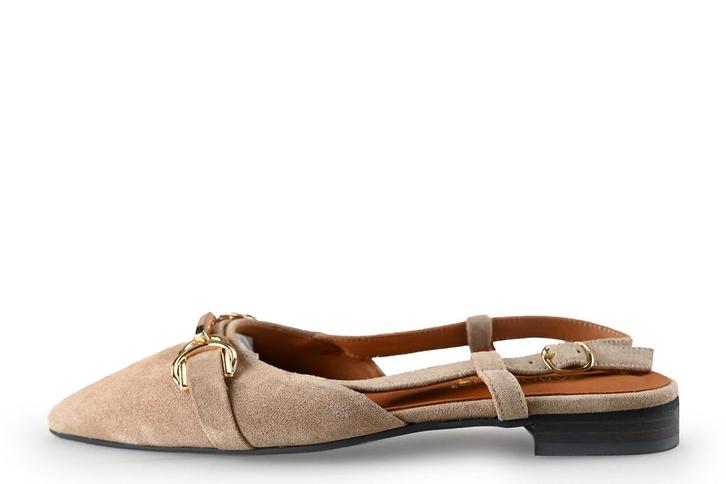Babouche slingbacks in maat 39 Beige | 5% korting, Kleding | Dames, Schoenen, Beige, Zo goed als nieuw, Verzenden