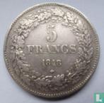 België 5 francs 1848, Postzegels en Munten, Verzenden, Losse munt, Goud