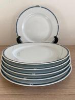 Limoges - Bernardaud - Service à dessert (6) - GEMME Bleu -