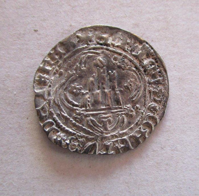 Koninkrijk Castilië. Enrique IV (1454-1474). 1/2 Real, Postzegels en Munten, Munten | Europa | Niet-Euromunten