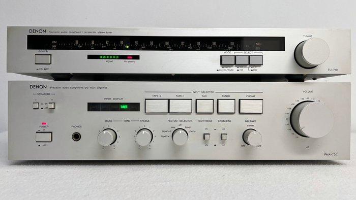 Denon - PMA-730 + TU-710 Hifi-set, TV, Hi-fi & Vidéo, Radios