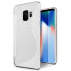 TPU Case voor Samsung Galaxy S9 Plus Transparant wit