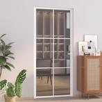 vidaXL Binnendeur 93x201,5 cm ESG-glas en aluminium wit, Doe-het-zelf en Bouw, Deuren en Vliegenramen, Verzenden, Nieuw