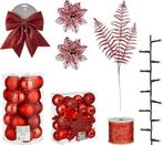 Tweedekans | House of Seasons Kerstboom Decoratie Set - 100, Diversen, Kerst, Ophalen of Verzenden, Nieuw
