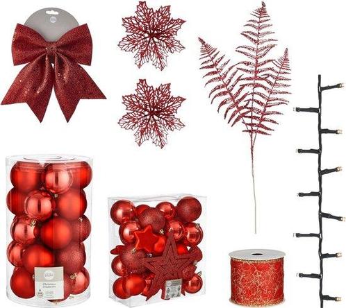 Tweedekans | House of Seasons Kerstboom Decoratie Set - 100, Diversen, Kerst, Ophalen of Verzenden