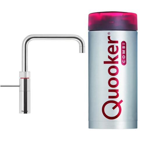 Quooker Fusion Square Chroom met Combi Boiler, Doe-het-zelf en Bouw, Sanitair, Kraan, Nieuw, Chroom, Ophalen of Verzenden