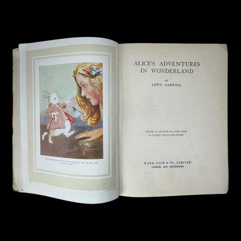Lewis Carroll - Alice In Wonderland - 1925, Antiek en Kunst, Antiek | Boeken en Manuscripten