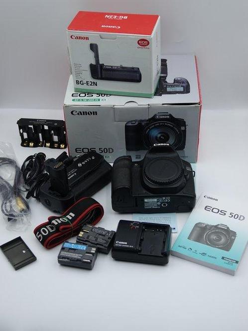 Canon CANON EOS 50D+BG-E2N Digitale camera, Audio, Tv en Foto, Fotocamera's Digitaal