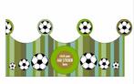 Verjaardagskaart En Kroon Voetbal