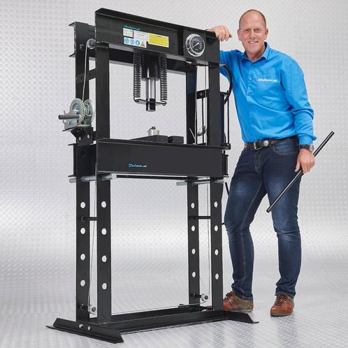 Datona Werkplaatspers 45 ton - Hydropneumatisch - datona, Doe-het-zelf en Bouw, Gereedschap | Overige machines, Ophalen of Verzenden