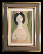 École Européene (XX) - Butterfly, Antiek en Kunst, Kunst | Schilderijen | Klassiek