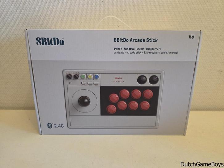 Nintendo Switch - 8BitDo - Arcade Stick, Games en Spelcomputers, Spelcomputers | Nintendo Switch, Gebruikt, Verzenden