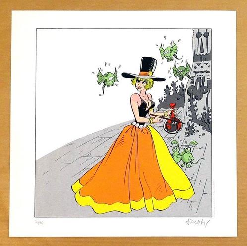 Walthéry, François - 1 Silkscreen - Natacha - Hommage à Will, Boeken, Strips | Comics