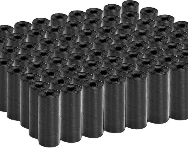 Hondenpoepzakjes - 1080 stuks - Zwart - Nobleza, Dieren en Toebehoren, Overige Dieren-accessoires, Verzenden