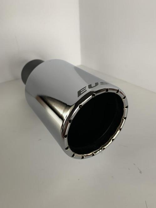 Uitlaat sierstuk 76mm rond 30-45mm aansluiting, Auto-onderdelen, Uitlaatsystemen, Nieuw, Ophalen of Verzenden