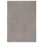 vidaXL Tapis rectangulaire Gris 180x250 cm Coton, Verzenden, Neuf