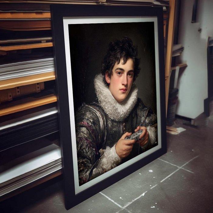 Dikhotomy - Baroque Gamer - No Reserve - Unique Edition, Antiek en Kunst, Kunst | Designobjecten