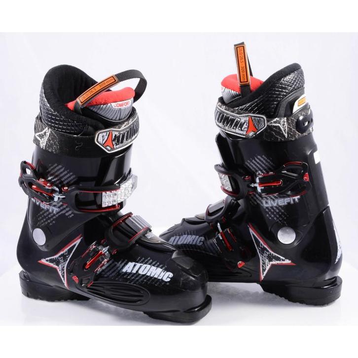 41 42 45 skischoenen ATOMIC LIVE FIT, comfort fit, wide, bla, Sport en Fitness, Skiën en Langlaufen, Ski, Schoenen, Gebruikt, Atomic