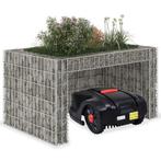 vidaXL Grasmaaieroverkapping met plantenbak 110x80x60cm, Verzenden, Nieuw