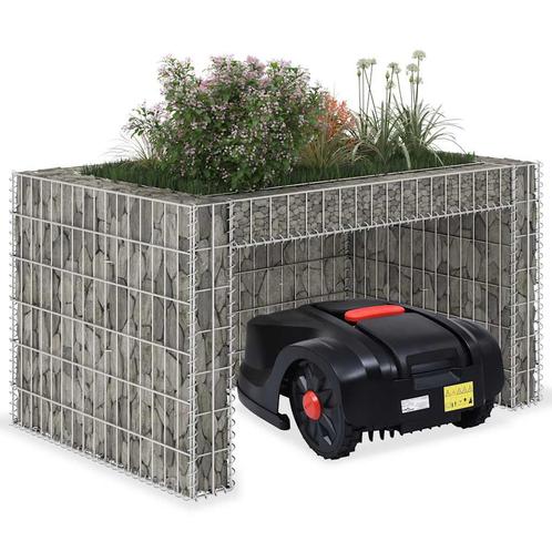 vidaXL Grasmaaieroverkapping met plantenbak 110x80x60cm, Tuin en Terras, Grasmaaiers, Nieuw, Verzenden