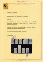 België 1905 - reeks Leopold II Grove baard, met CERTIFICAAT, Postzegels en Munten, Postzegels | Europa | België, Gestempeld