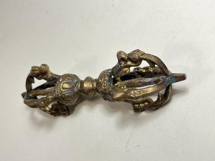 Dorje Tibetano per rituale buddista - Messing - Nepal, Antiek en Kunst, Antiek | Overige Antiek