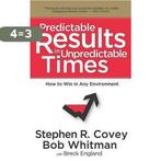 Predictable Results in Unpredictable Times 9781936111008, Boeken, Verzenden, Gelezen, Stephen R. Covey