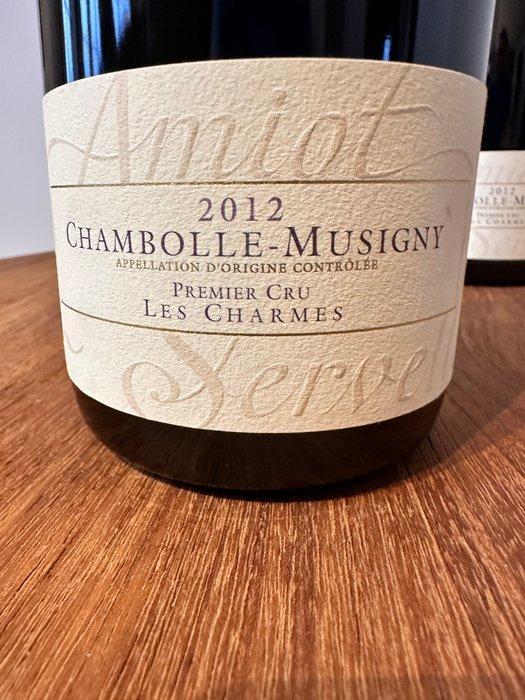 2012 Domaine Amiot-Servelle Les Charmes - Chambolle, Verzamelen, Wijnen