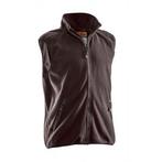 Jobman werkkledij workwear - 7501 fleece vest xs bruin