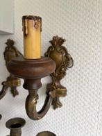 Ensemble dAppliques Murales Targetti et Chandelier bougeoir