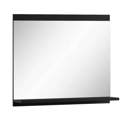 Badkamerspiegel Montreal 60 x 12 x 50 cm Mat zwart, Huis en Inrichting, Badkamer | Badkamermeubels, Nieuw, Verzenden