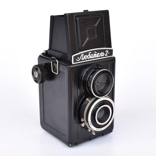 Lubitel 2 Appareil photo reflex bi-objectif (TLR), Audio, Tv en Foto, Fotocamera's Analoog
