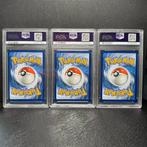 Pokémon - 3 Graded card - Pokémon - Blastoise, Charizard,, Nieuw