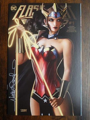 Flashpoint Beyond #1 - Signed by Nathan Szerdy + COA - 1