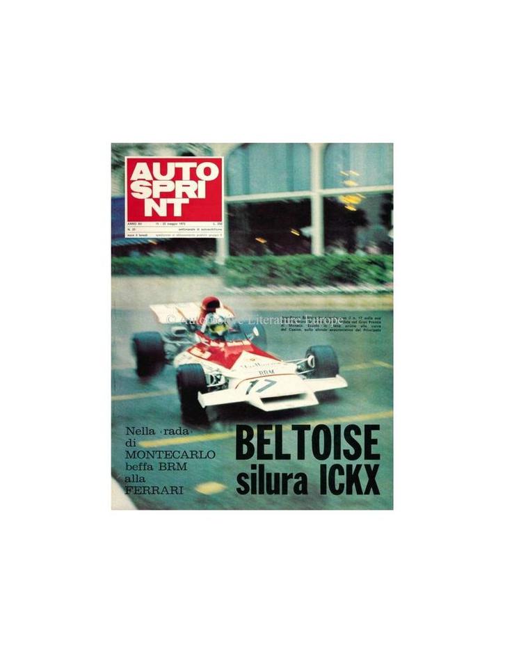 1972 AUTOSPRINT MAGAZINE 20 ITALIAANS, Boeken, Tijdschriften en Kranten, Ophalen of Verzenden