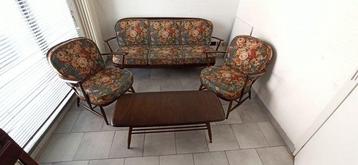 Ercol - Lucian Ercolani - Ensemble de sièges (4) - Bois,