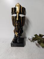 Statue, artistic Statue head on block  THE SILENCE  42