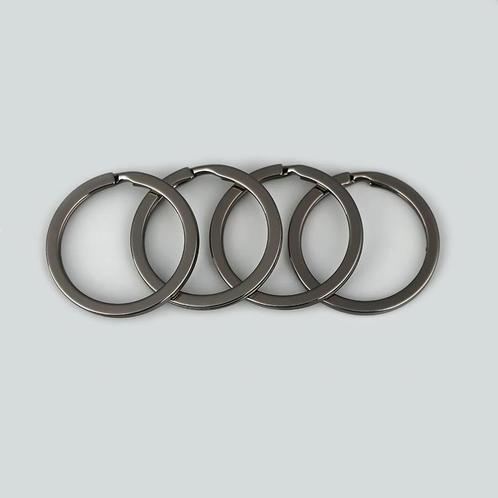 Set van 30 mooie sleutelringen (22-28 mm, kleur 3: gun meta, Doe-het-zelf en Bouw, Gereedschap | Overige machines, Nieuw, Verzenden